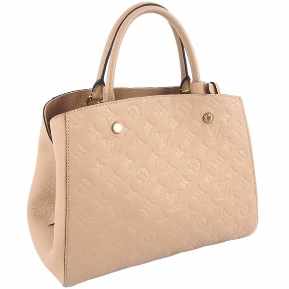 LOUIS VUITTON Brown Monogram Leather Bag - Picture 3 of 14